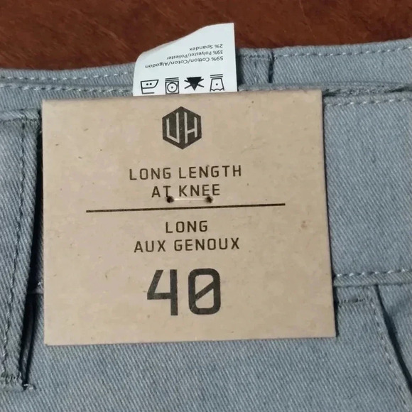 Long  Length Grey Shorts - Picture 4 of 7